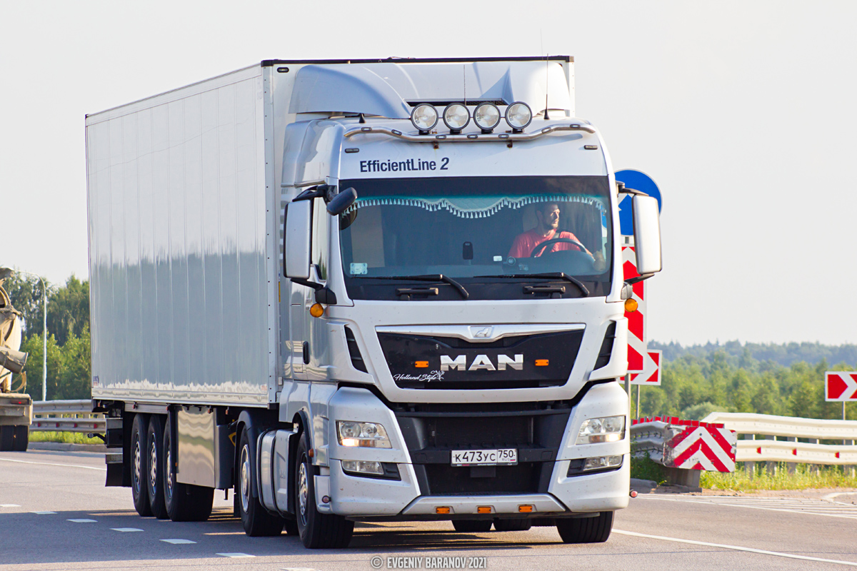 Московская область, № К 473 УС 750 — MAN TGX ('2012) 18.440