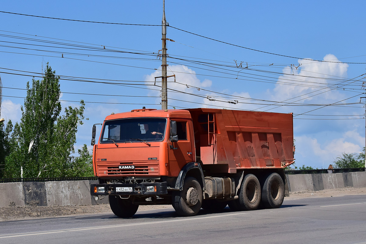 Волгоградская область, № С 452 АХ 34 — КамАЗ-65115 [651150]