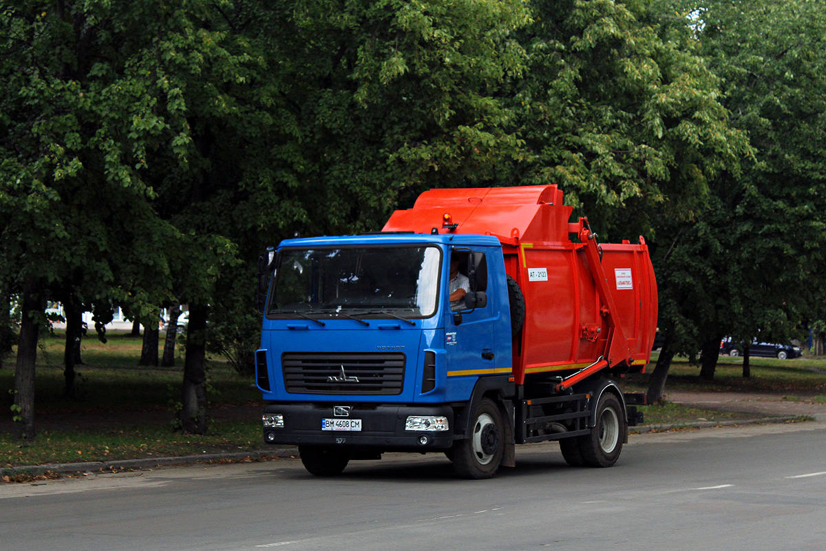 Сумская область, № ВМ 4608 СМ — МАЗ-4371N2 "Зубрёнок"