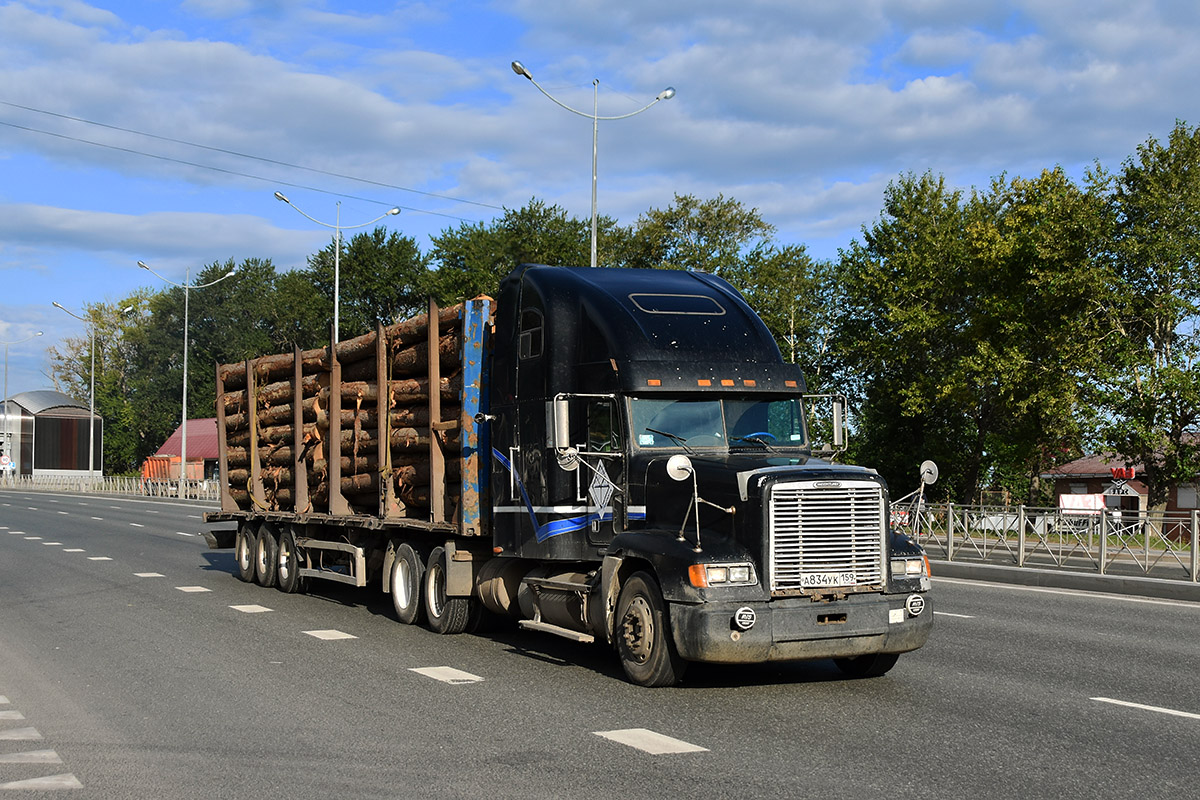 Пермский край, № А 834 УК 159 — Freightliner FLD 120