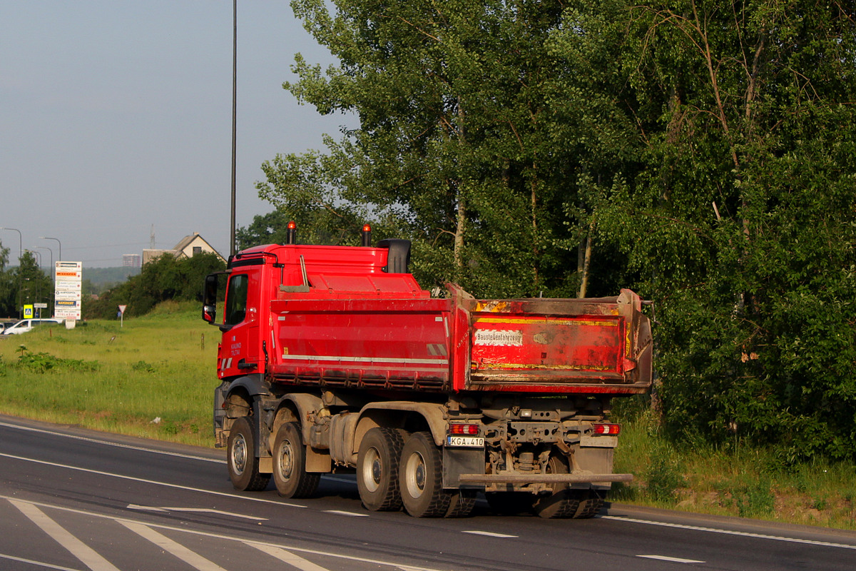 Литва, № KGA 410 — Mercedes-Benz Arocs (общ.м)