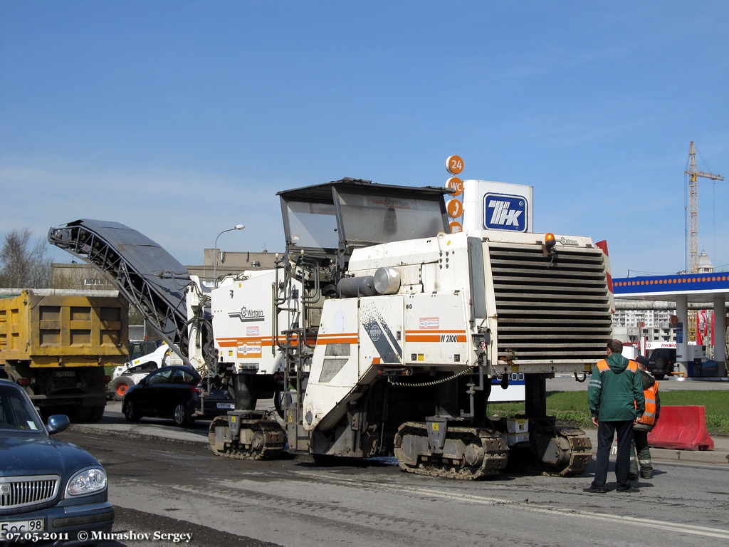 Санкт-Петербург, № (78) Б/Н СТ 0007 — Wirtgen W 2100; Санкт-Петербург — Спецтехника с нечитаемыми (неизвестными) номерами