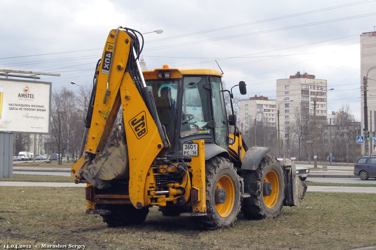 Санкт-Петербург, № 3601 РС 78 — JCB 4CX