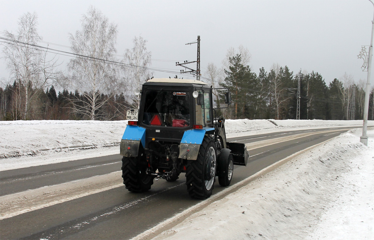 Красноярский край, № 7107 МВ 24 — Беларус-82.1