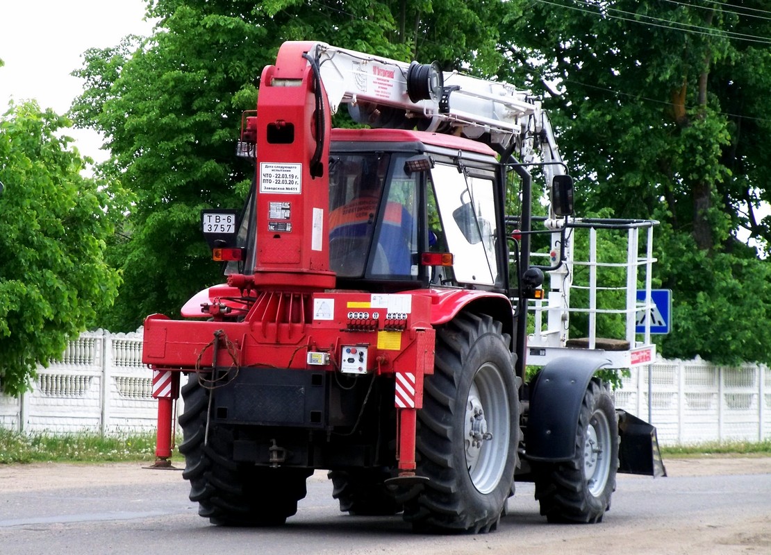 Могилёвская область, № ТВ-6 3757 — Беларус-92П