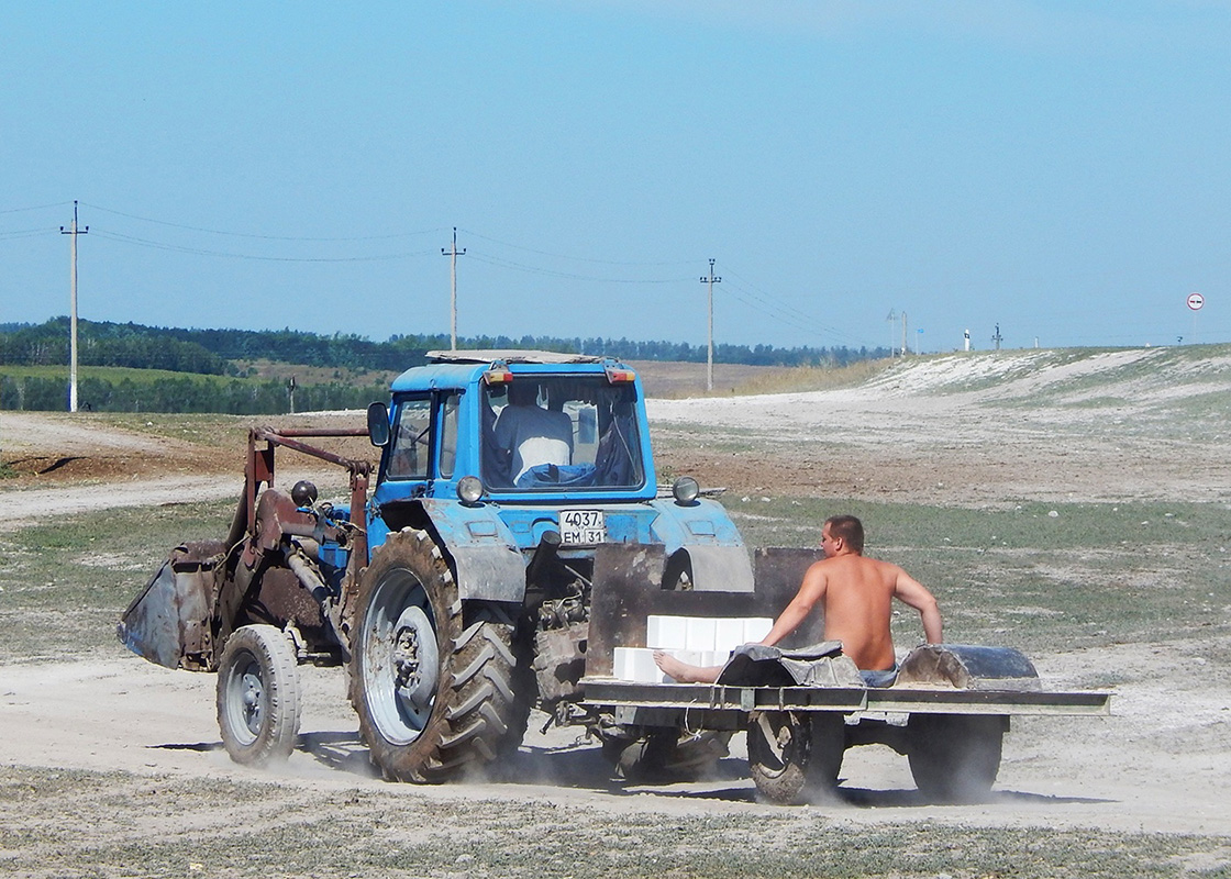 Белгородская область, № 4037 ЕМ 31 — МТЗ-80