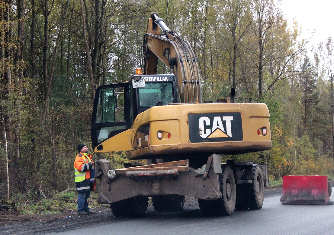 Санкт-Петербург, № 5163 РС 78 — Caterpillar M318