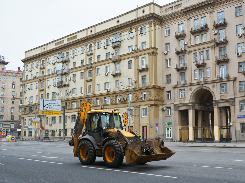 Москва, № (77) Б/Н СТ 0011 — JCB 4CX