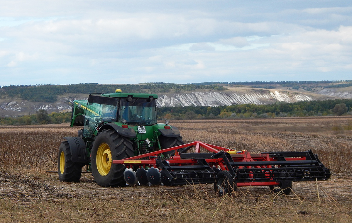 Белгородская область, № 0275 ЕВ 31 — John Deere (общая модель); Прицепы сельскохозяйственные — Бороны дисковые (общая)