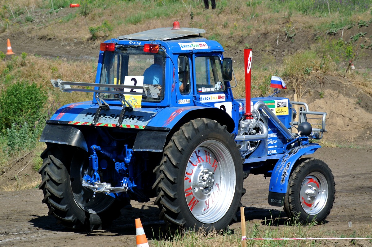 Ростовская область, № 6444 РЕ 61 — МТЗ-80; Ростовская область — Бизон-Трек-Шоу