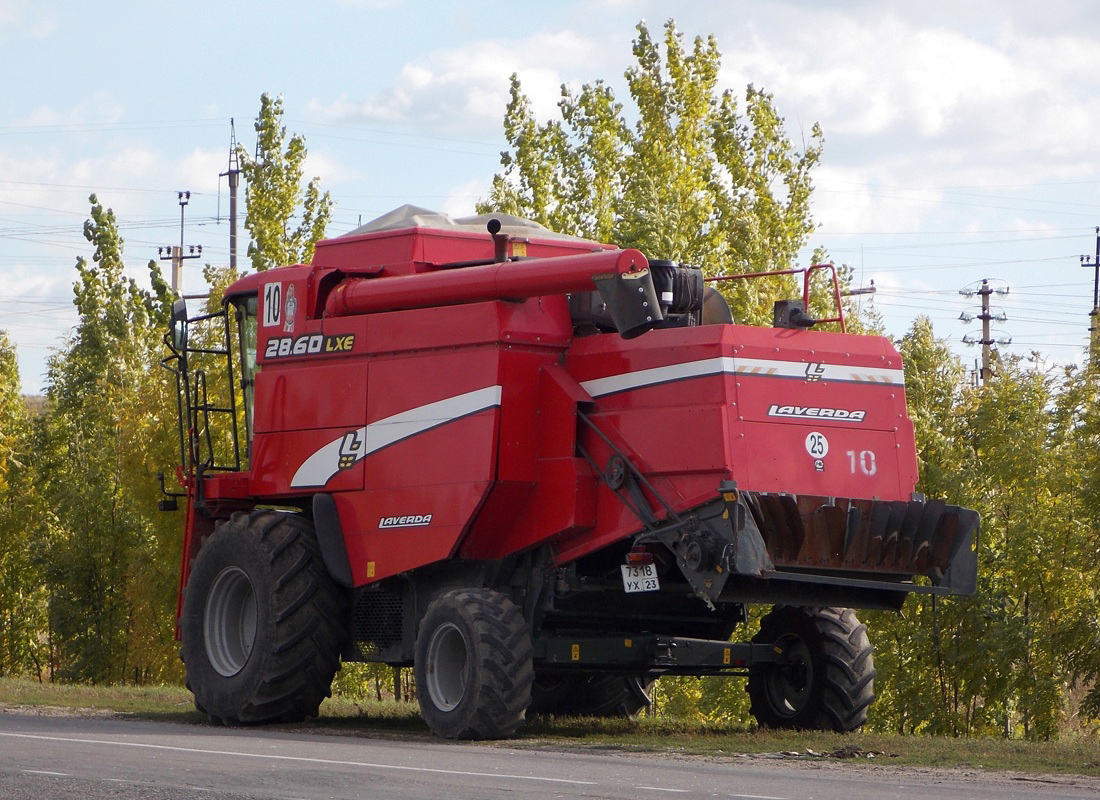 Краснодарский край, № 7318 УХ 23 — Laverda (общая модель)