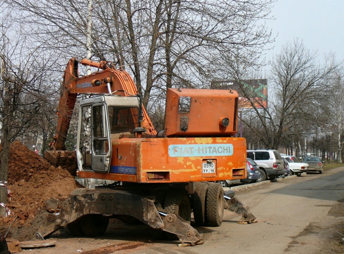 Удмуртия, № 0590 УУ 18 — FIAT-Hitachi (общая модель)