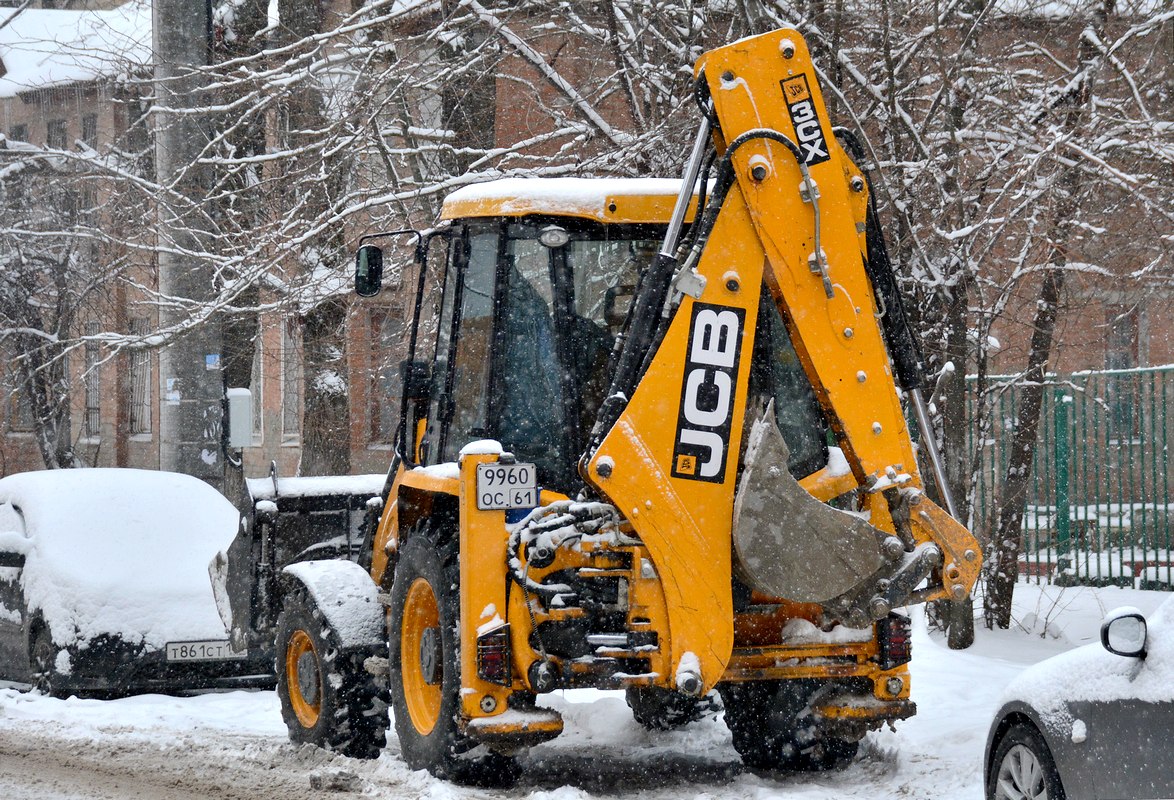 Ростовская область, № 9960 ОС 61 — JCB 3CX