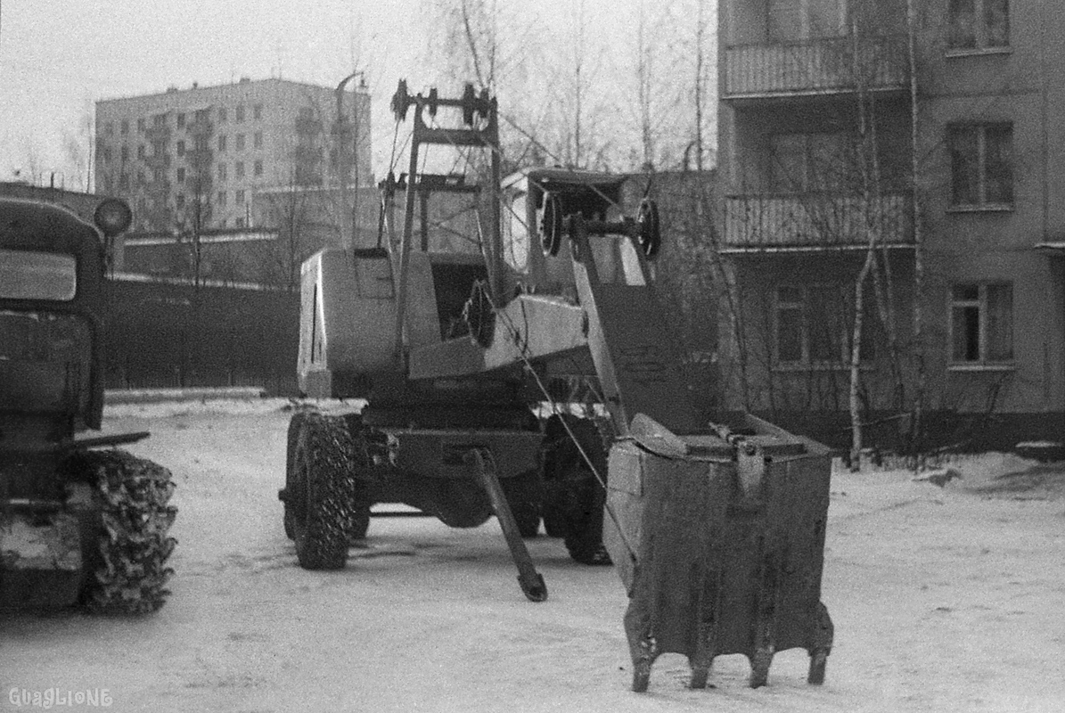 Москва, № 109 — Э-302; Москва — Исторические фотографии (Спецтехника)