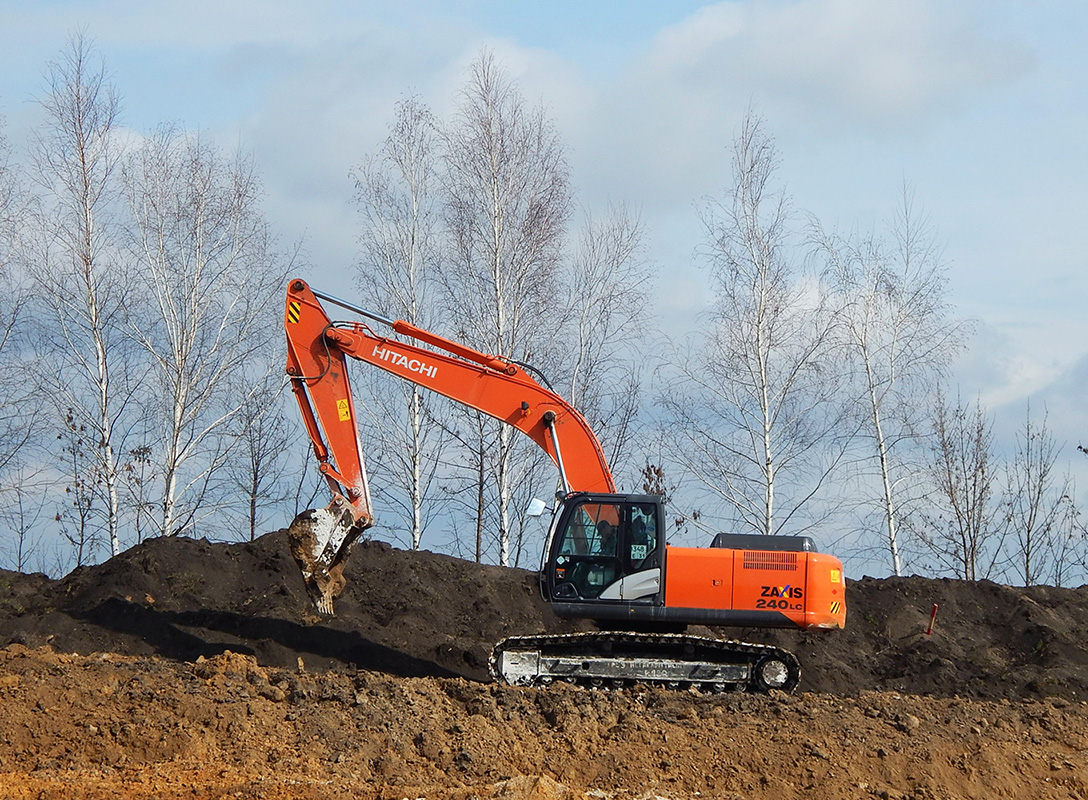 Белгородская область, № 8348 ЕС 31 — Hitachi ZX240 (общая модель)