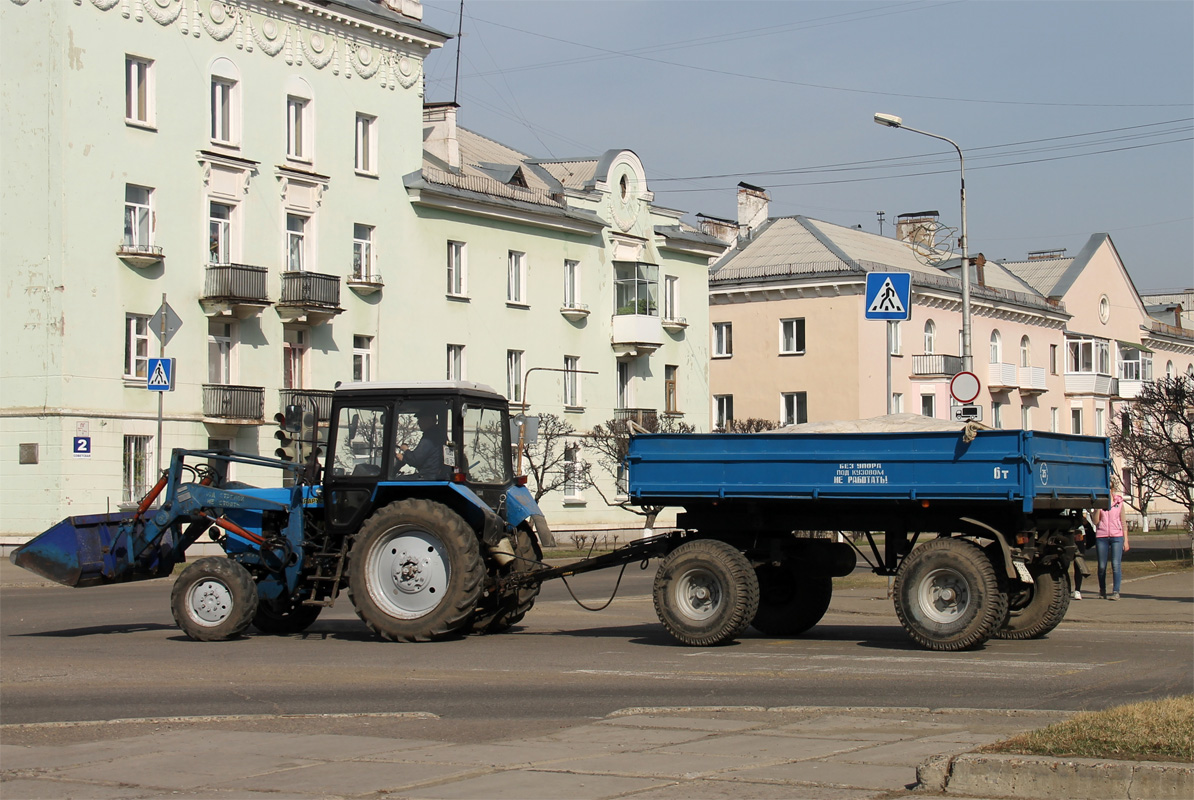 Красноярский край, № 1080 ХВ 24 — Беларус-82.1