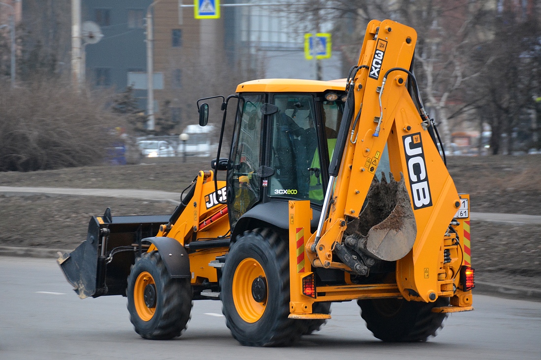 Ростовская область, № 6401 ОР 61 — JCB 3CX