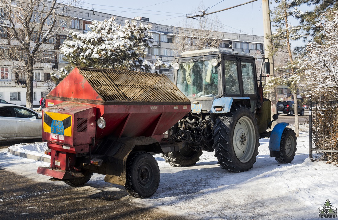 Алматы, № A 391 ACD — МТЗ-82; Прицепы дорожные — Прицепы дорожные (общая)