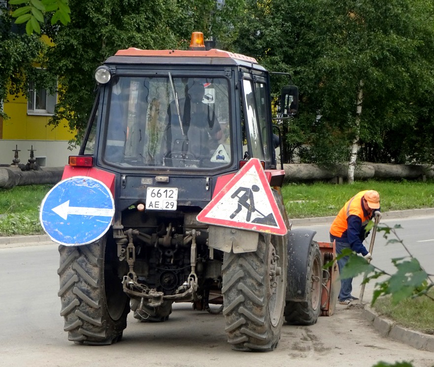 Архангельская область, № 6612 АЕ 29 — Беларус-82.1