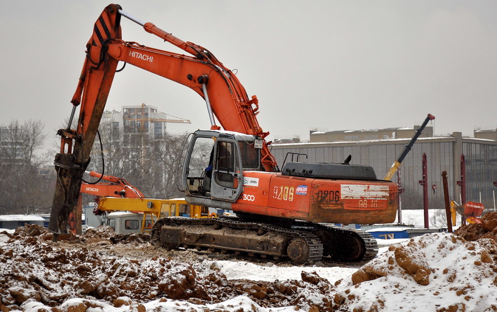 Москва, № 6333 ВМ 77 — Hitachi EX300 (общая модель)