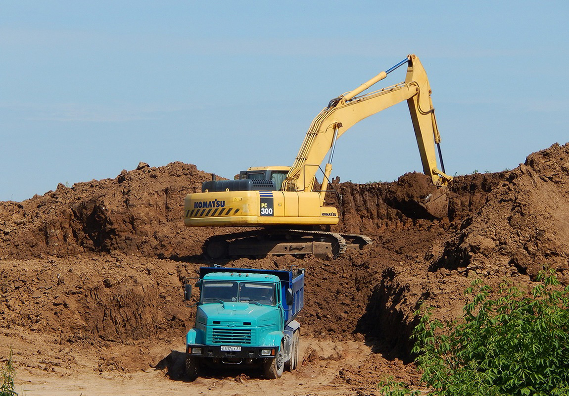 Белгородская область, № (31) Б/Н СТ 0050 — Komatsu PC300