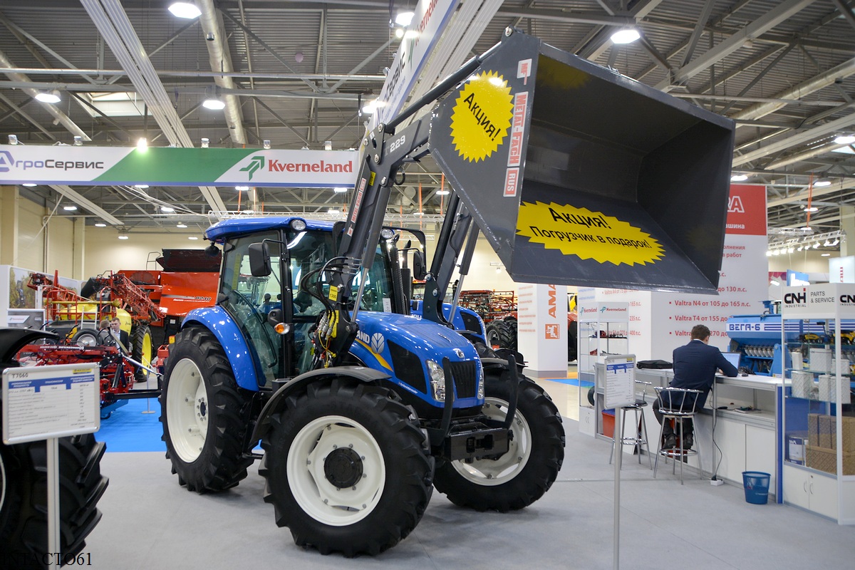 Ростовская область, № (61) Б/Н СТ 0065 — New Holland TD5.110; Ростовская область — Ежегодные выставки «Интерагромаш»