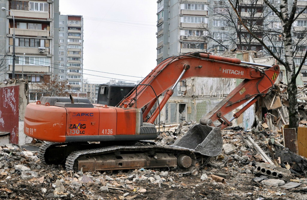 Москва, № 6767 ВВ 77 — Hitachi ZX330 (общая модель)