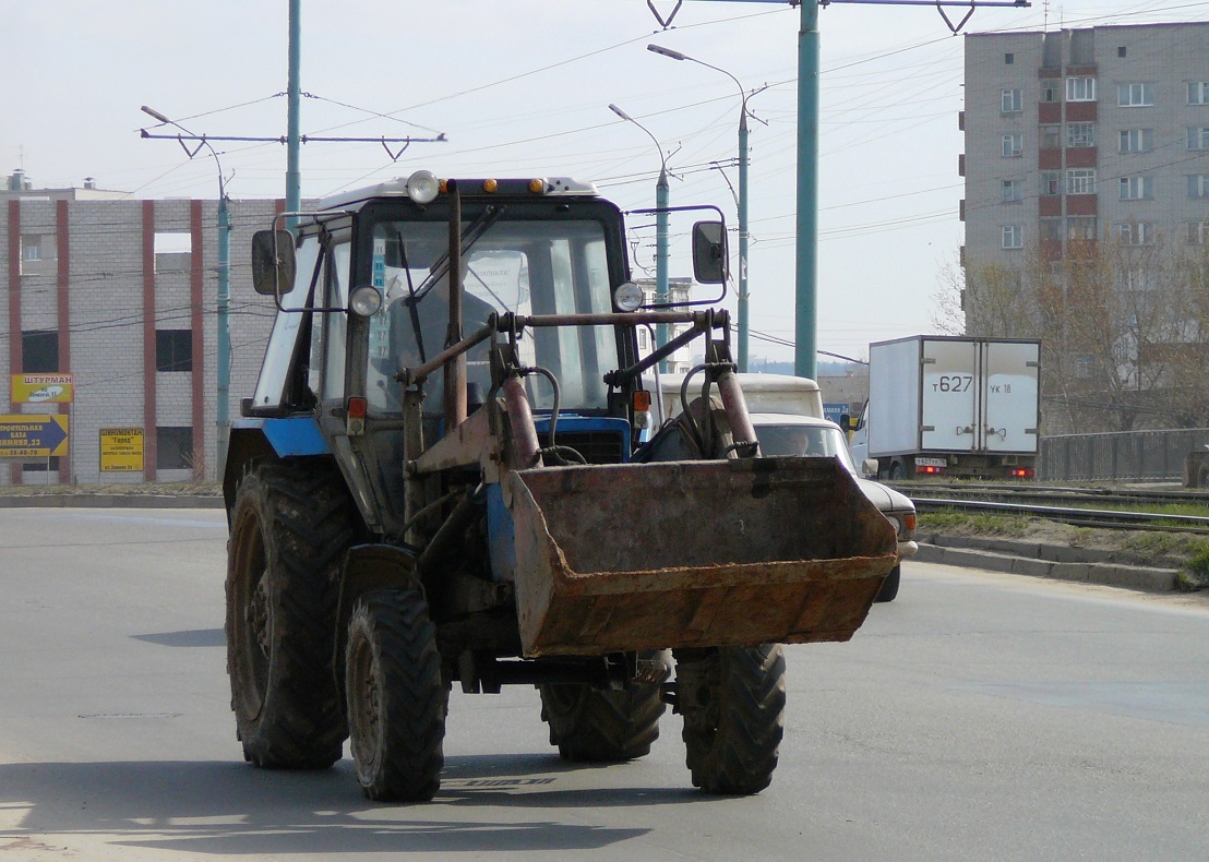 Удмуртия, № (18) Б/Н СТ 0042 — Беларус-82.1