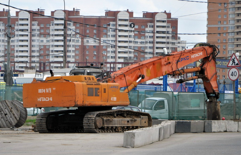 Москва, № 8074 МУ 77 — Hitachi (общая модель)