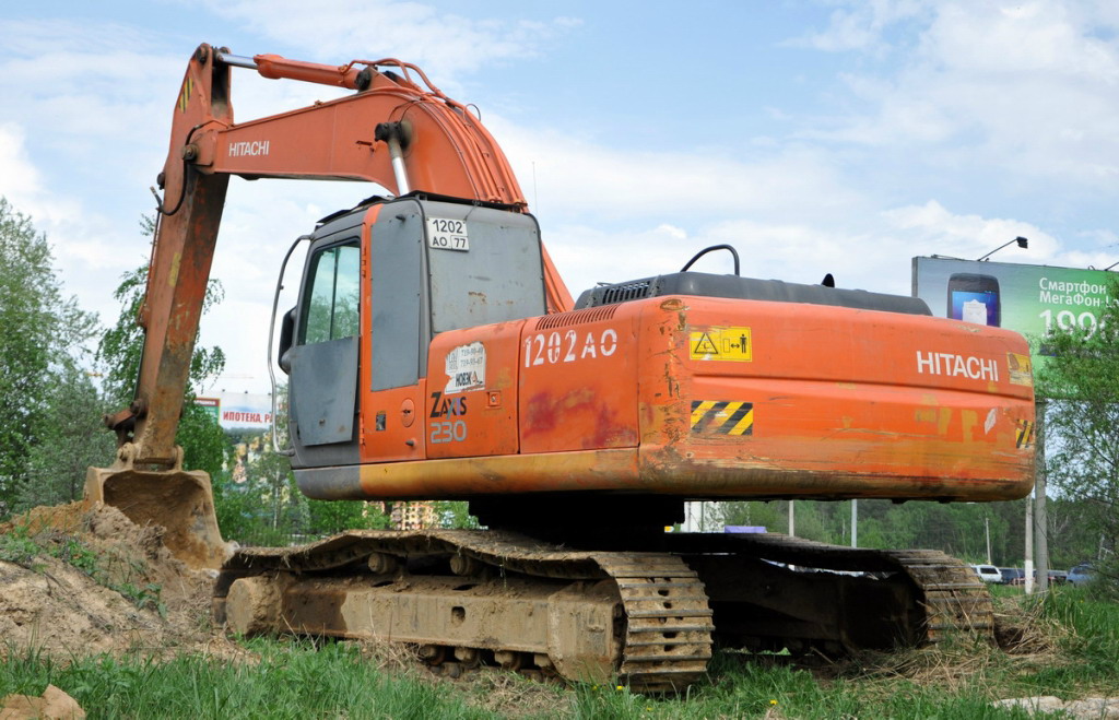 Москва, № 1202 АО 77 — Hitachi EX230 (общая модель)