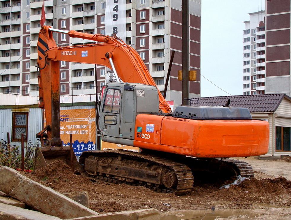 Москва, № 1296 МУ 77 — Hitachi EX300 (общая модель)