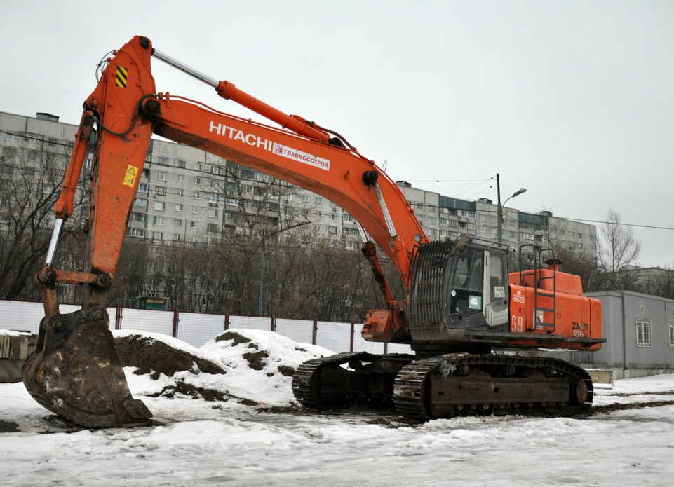 Москва, № 4449 ВВ 77 — Hitachi ZX450 (общая модель)