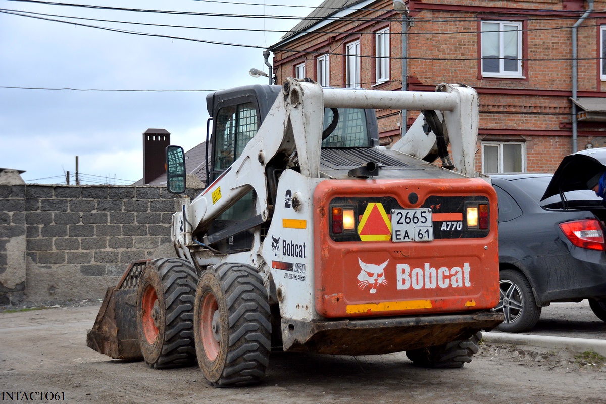 Ростовская область, № 2665 ЕА 61 — Bobcat (общая модель)