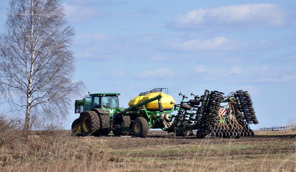 Рязанская область, № (62) Б/Н СТ 0141 — John Deere (общая модель); Прицепы сельскохозяйственные — Посевные комплексы (общая)