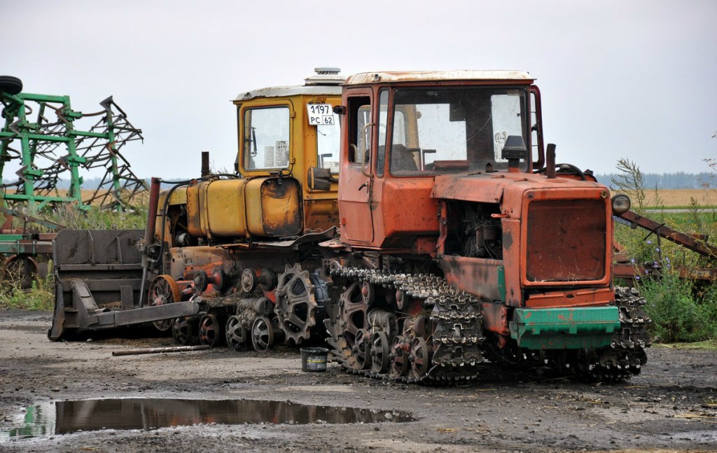 Рязанская область, № (62) Б/Н СТ 0145 — ДТ-75М (ВгТЗ)