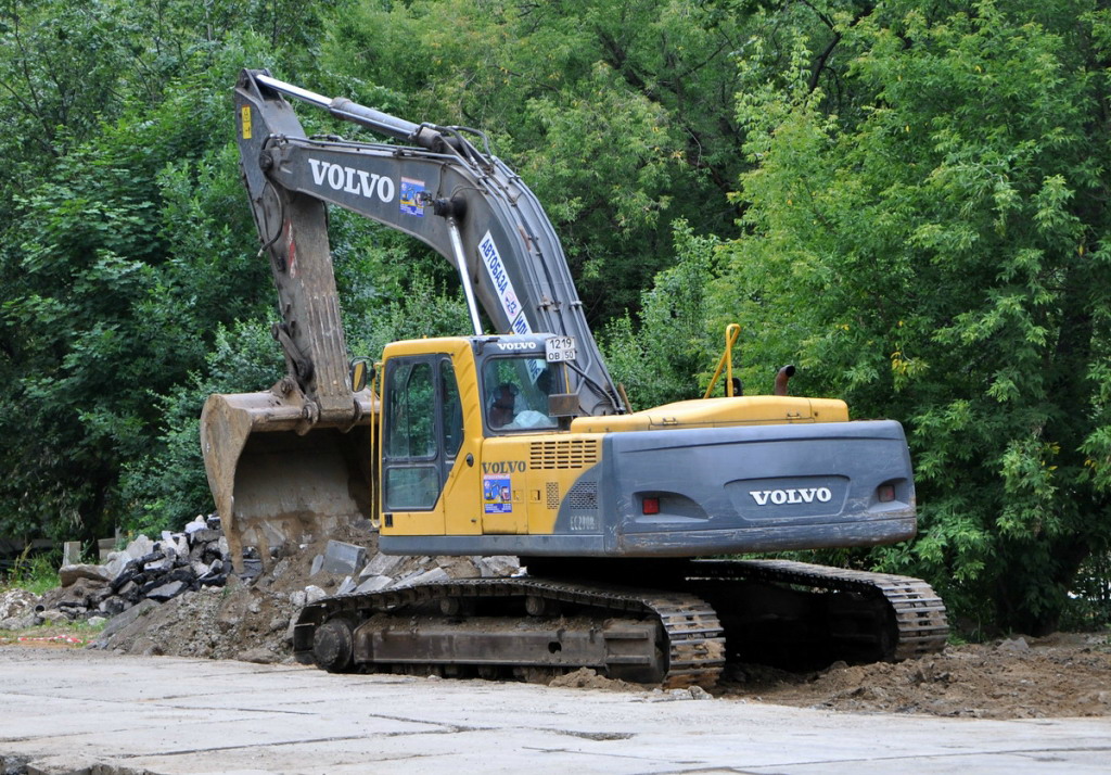 Московская область, № 1219 ОВ 50 — Volvo EC290