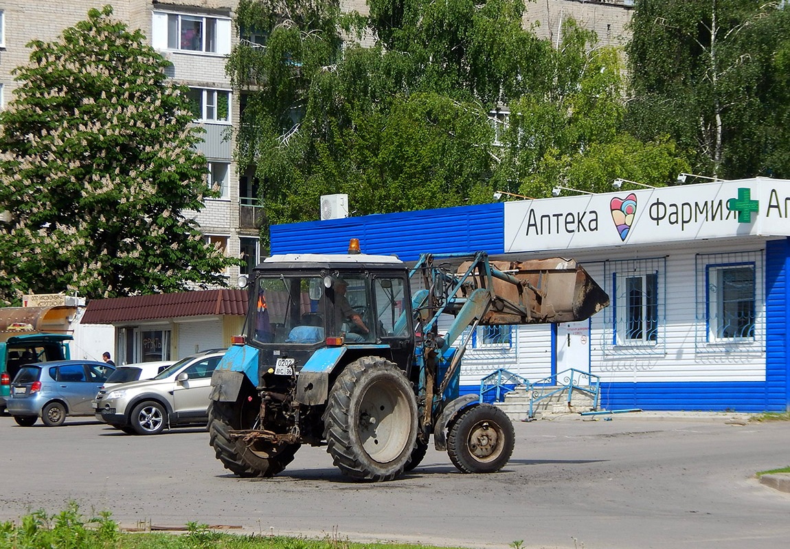 Воронежская область, № 0202 ВС 36 — Беларус-82.1