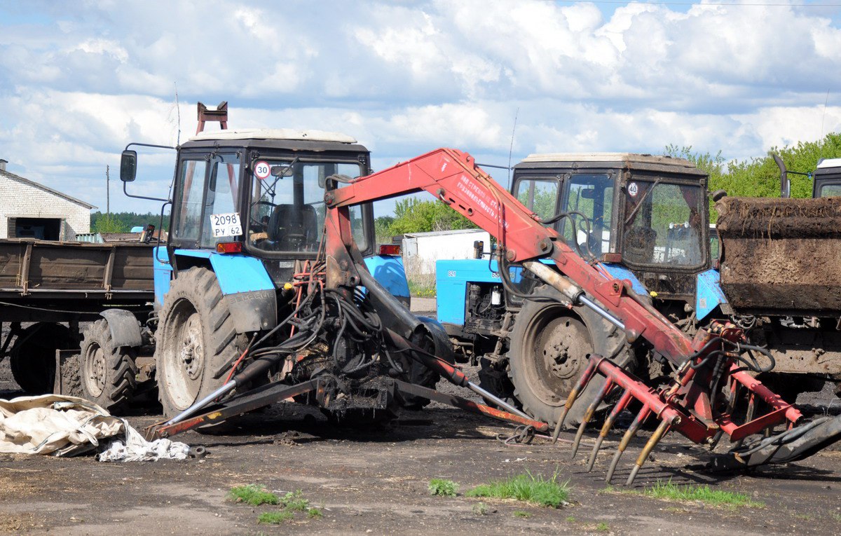 Рязанская область, № 2098 РУ 62 — Беларус-82.1