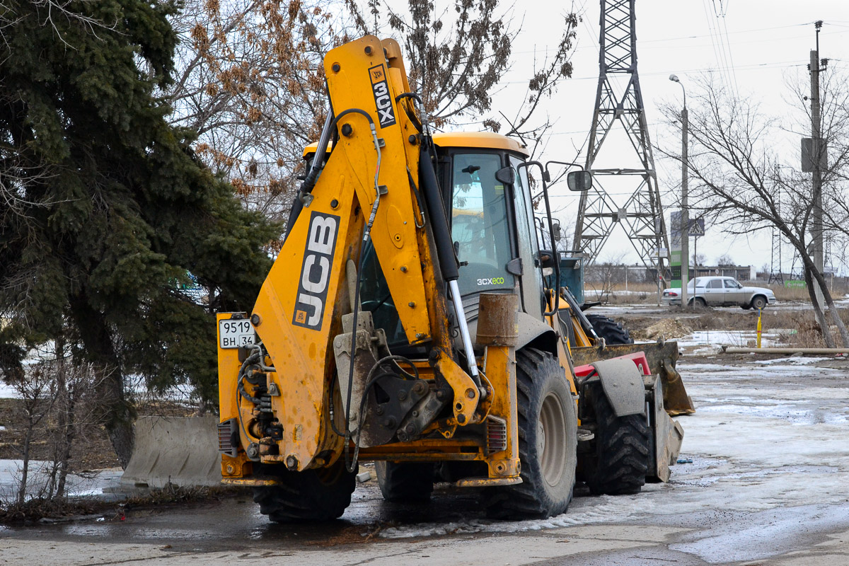 Волгоградская область, № 9519 ВН 34 — JCB 3CX