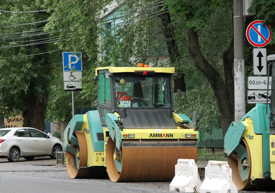 Воронежская область, № 5341 АВ 36 — Ammann (общая модель)