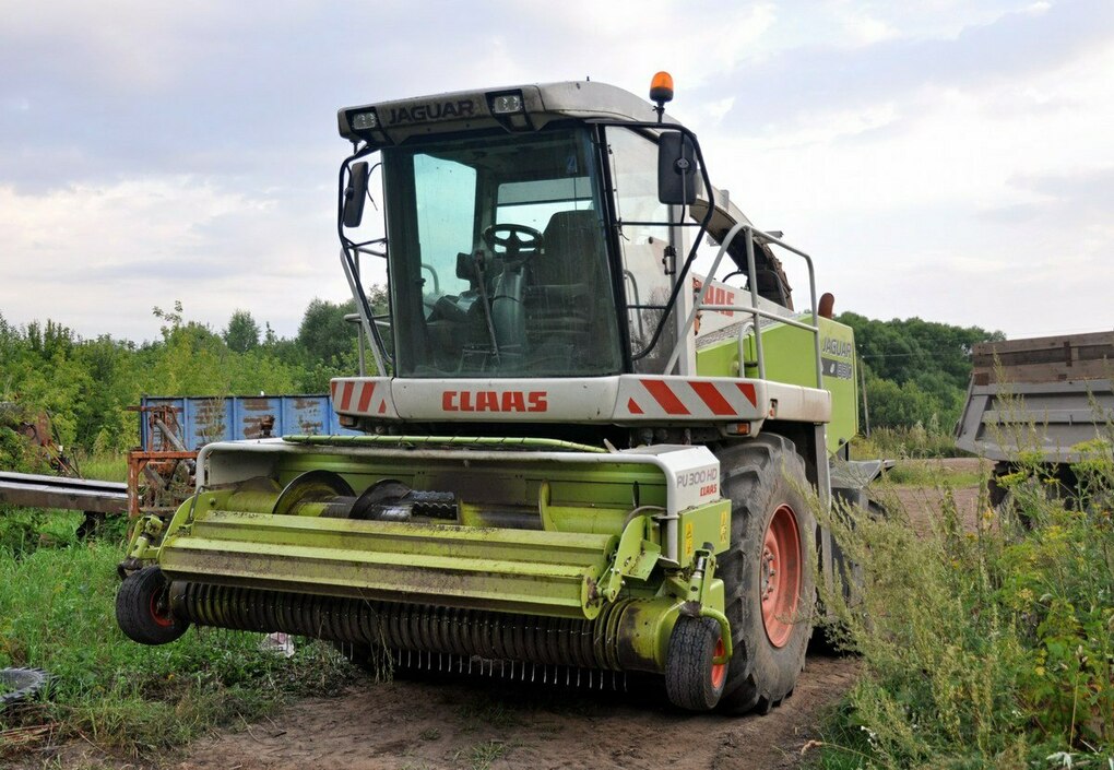 Рязанская область, № (62) Б/Н СТ 0225 — Claas Jaguar 830