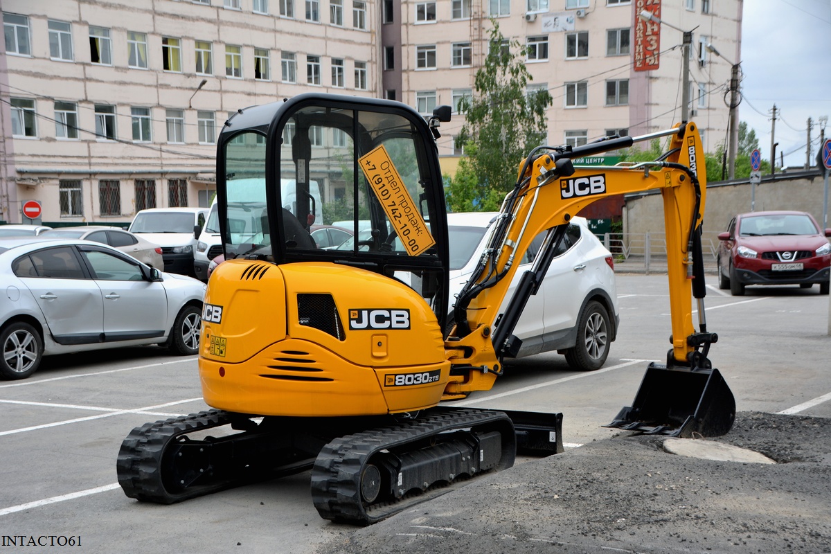 Липецкая область, № (48) Б/Н СТ 0002 — JCB 8030 ZTS