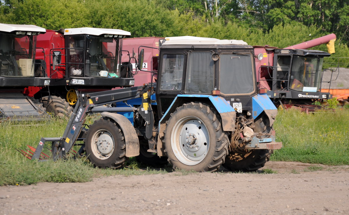 Рязанская область, № 8283 РТ 62 — Беларус-82.1