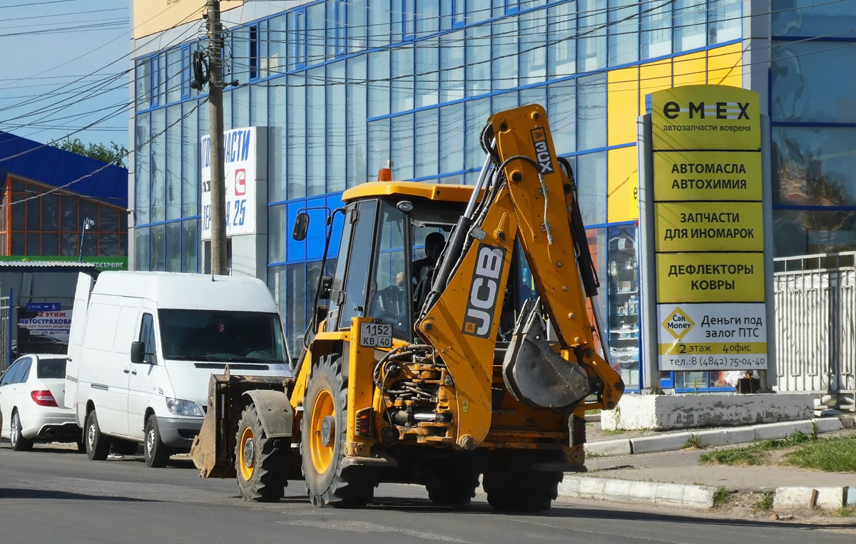 Калужская область, № 1152 КВ 40 — JCB 3CX