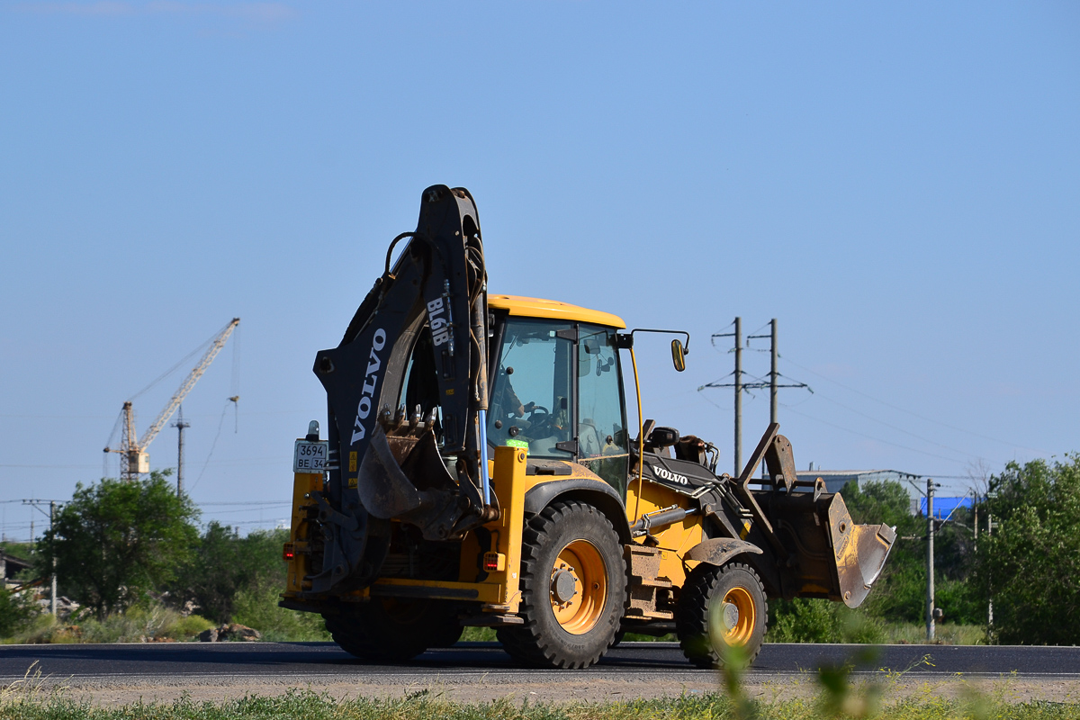 Волгоградская область, № 3694 ВЕ 34 — Volvo BL61B