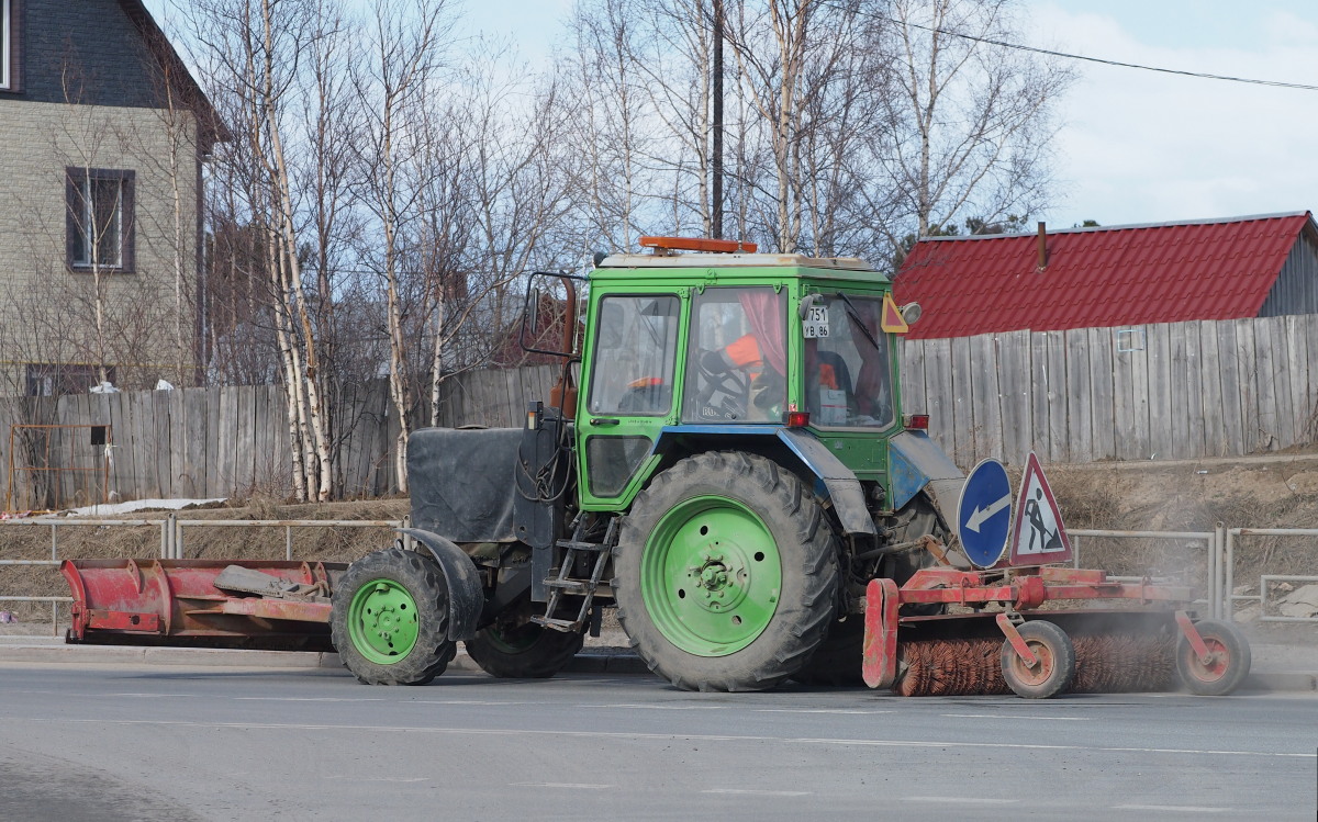 Ханты-Мансийский автоном.округ, № 7751 УВ 86 — Беларус-82.1