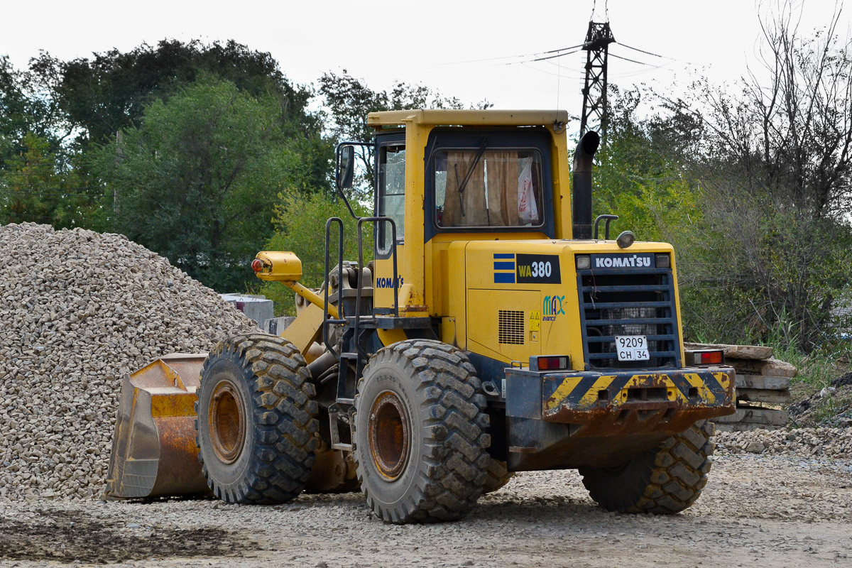 Волгоградская область, № 9209 СН 34 — Komatsu (общая модель)