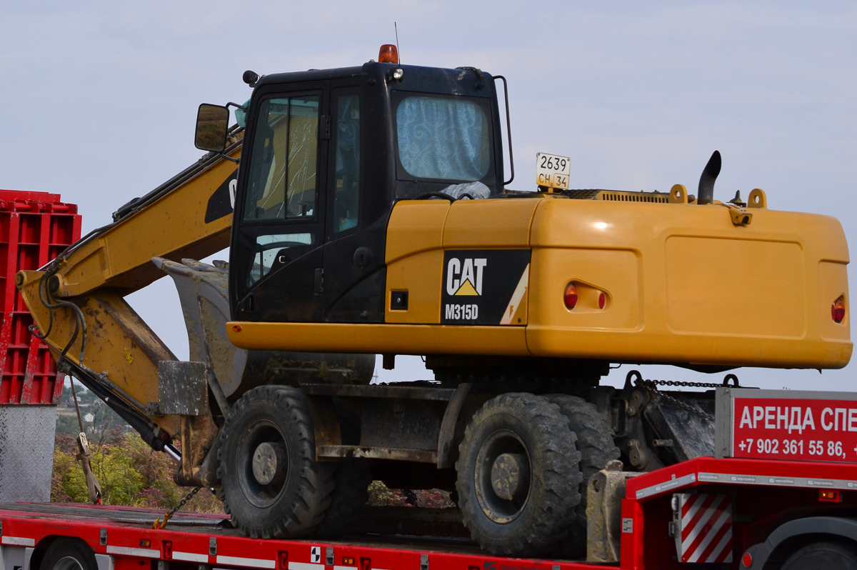 Волгоградская область, № 2639 СН 34 — Caterpillar M315