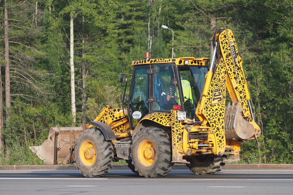 Ханты-Мансийский автоном.округ, № 5778 РО 78 — JCB 3CX