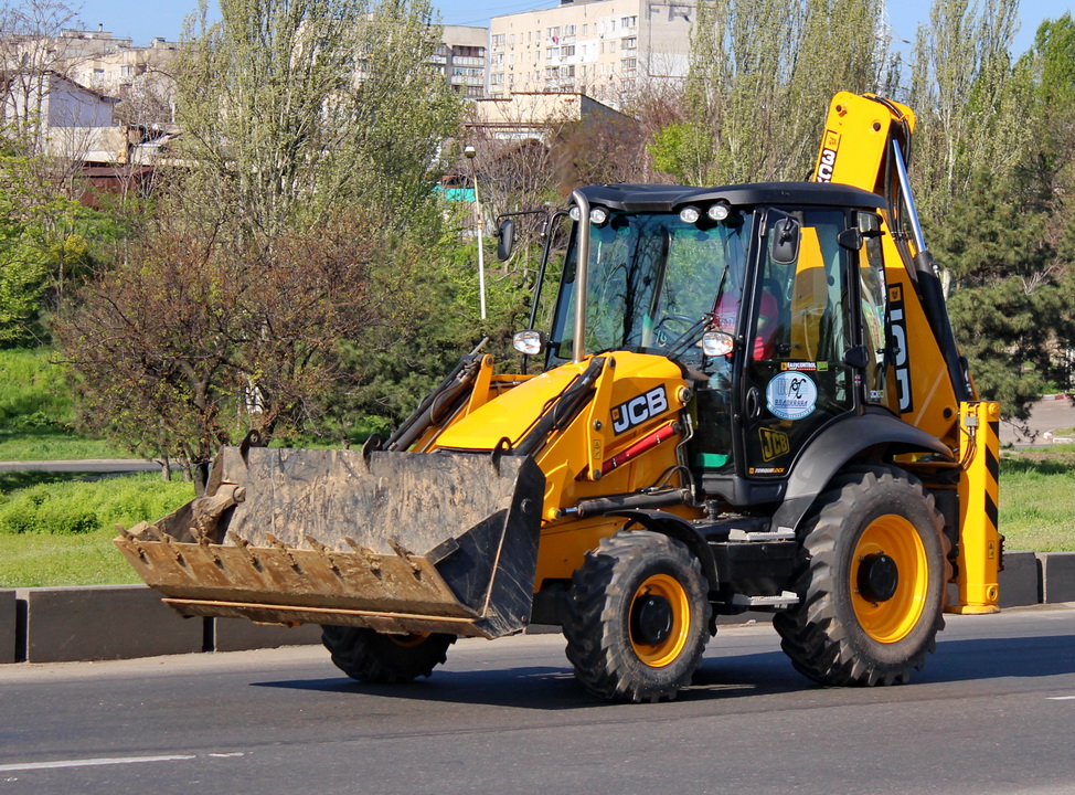 Одесская область, № (UA16) Б/Н СТ 0016 — JCB 3CX; Одесская область — Спецтехника с нечитаемыми (неизвестными) номерами